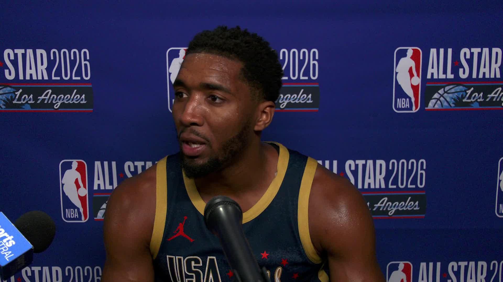 Donovan Mitchell NBA All-Star Postgame Media Availability