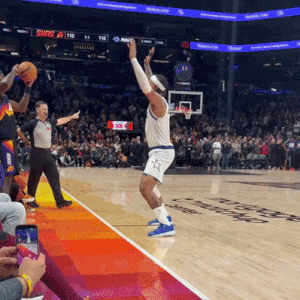 Jalen Green's game-winner over the Magic from courtside.
