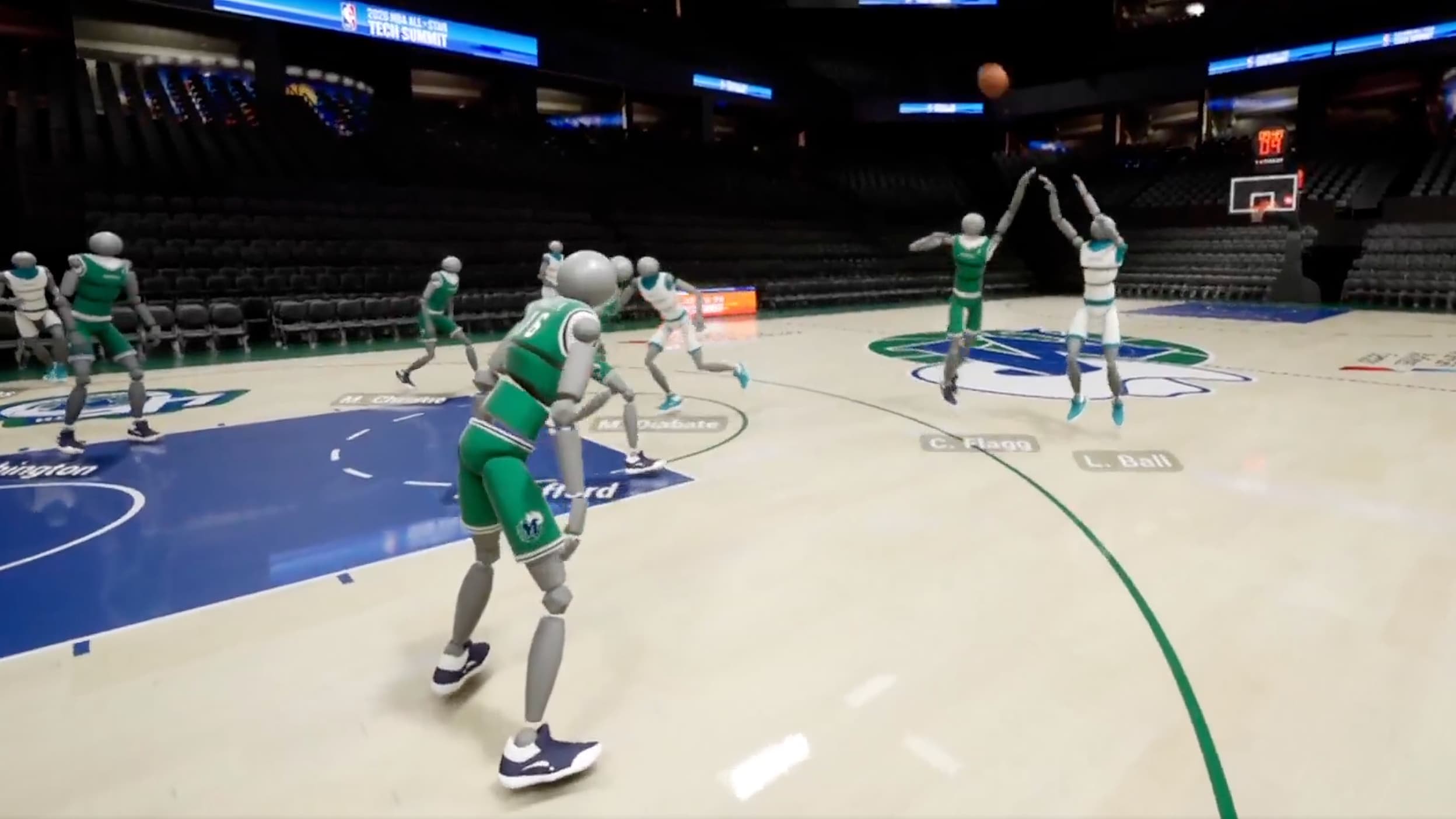 NBA previews live 'POV mode' at NBA All-Star Technology Summit