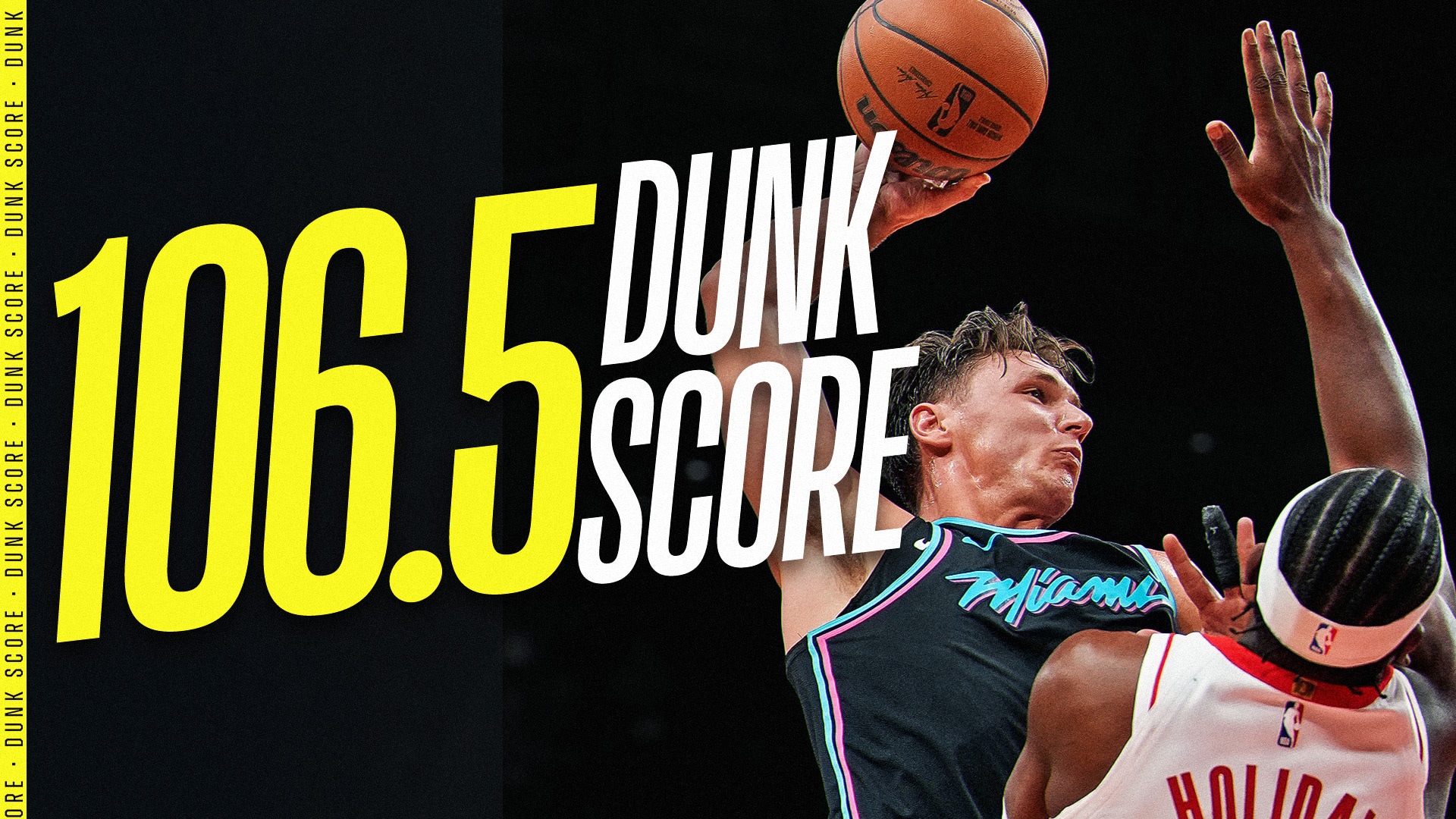 Pelle Larsson’s rim-rattling poster earns a 106.5 Dunk Score