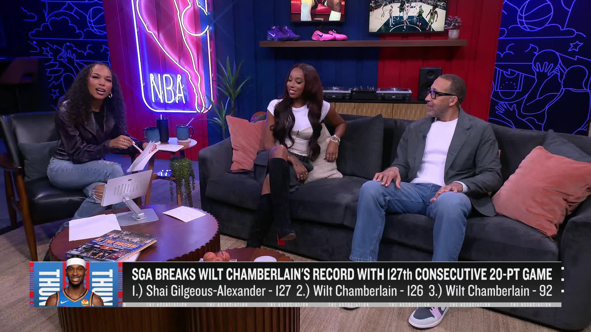 The Association: SGA on Passing Wilt Chamberlain