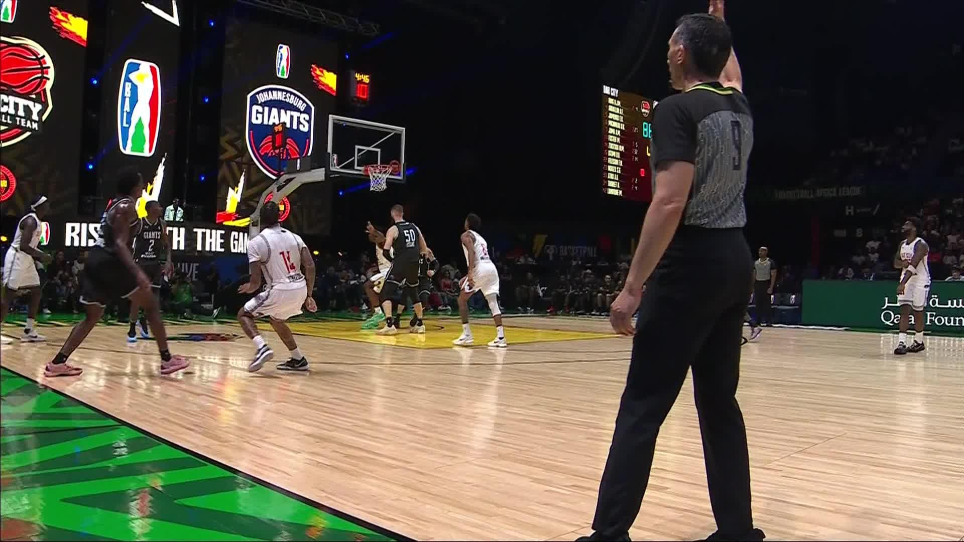 Nisre Zouzoua with 8 3-pointers vs. Joburg Giants South Africa