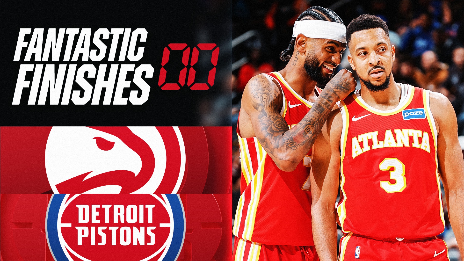Fantastic Finish: Hawks survive Pistons in OT