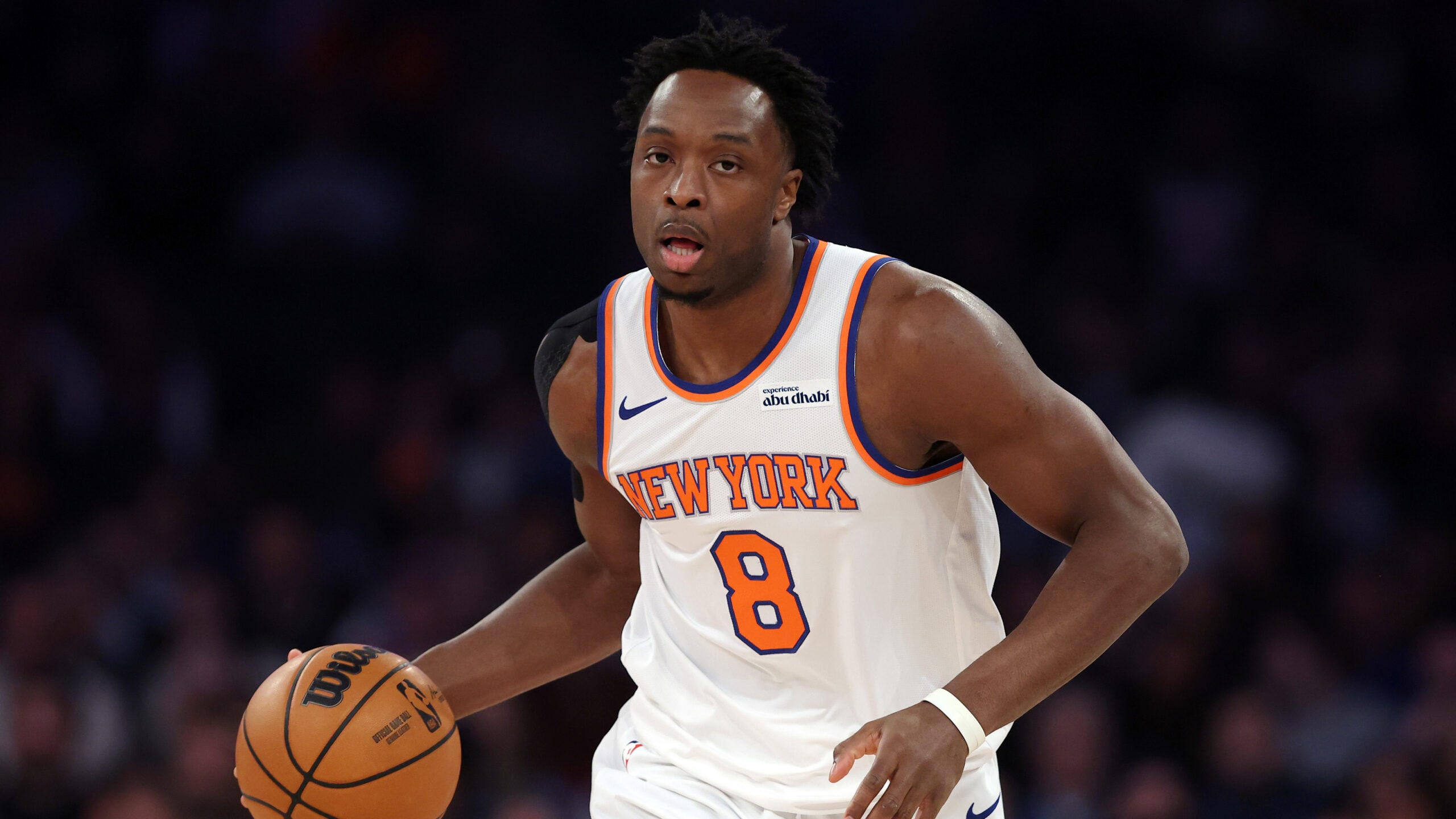Knicks' OG Anunoby (strained hamstring) questionable for Game 3 vs. Sixers