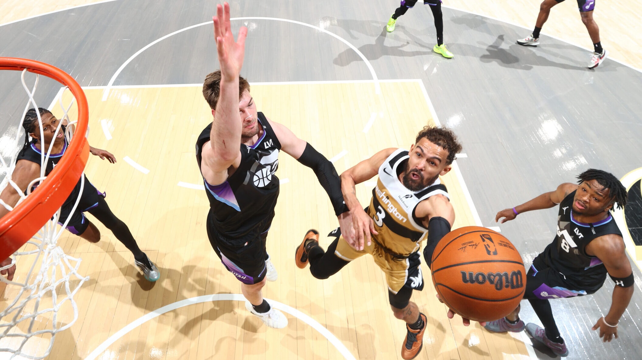 Trae Young makes Wizards debut in D.C. against Jazz