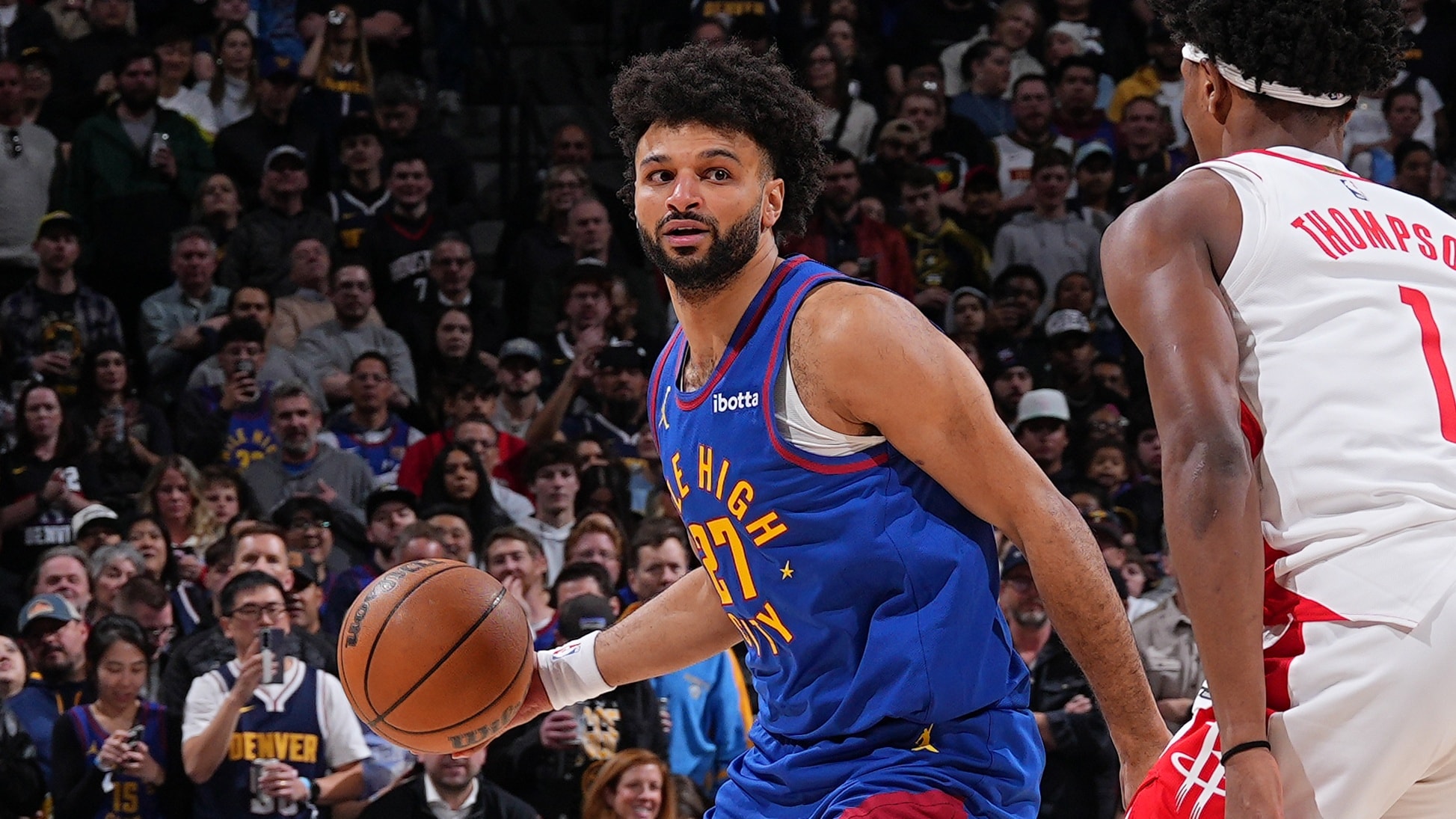 Live Updates: Kevin Durant's Rockets face Nikola Jokić's Nuggets on a six-game night