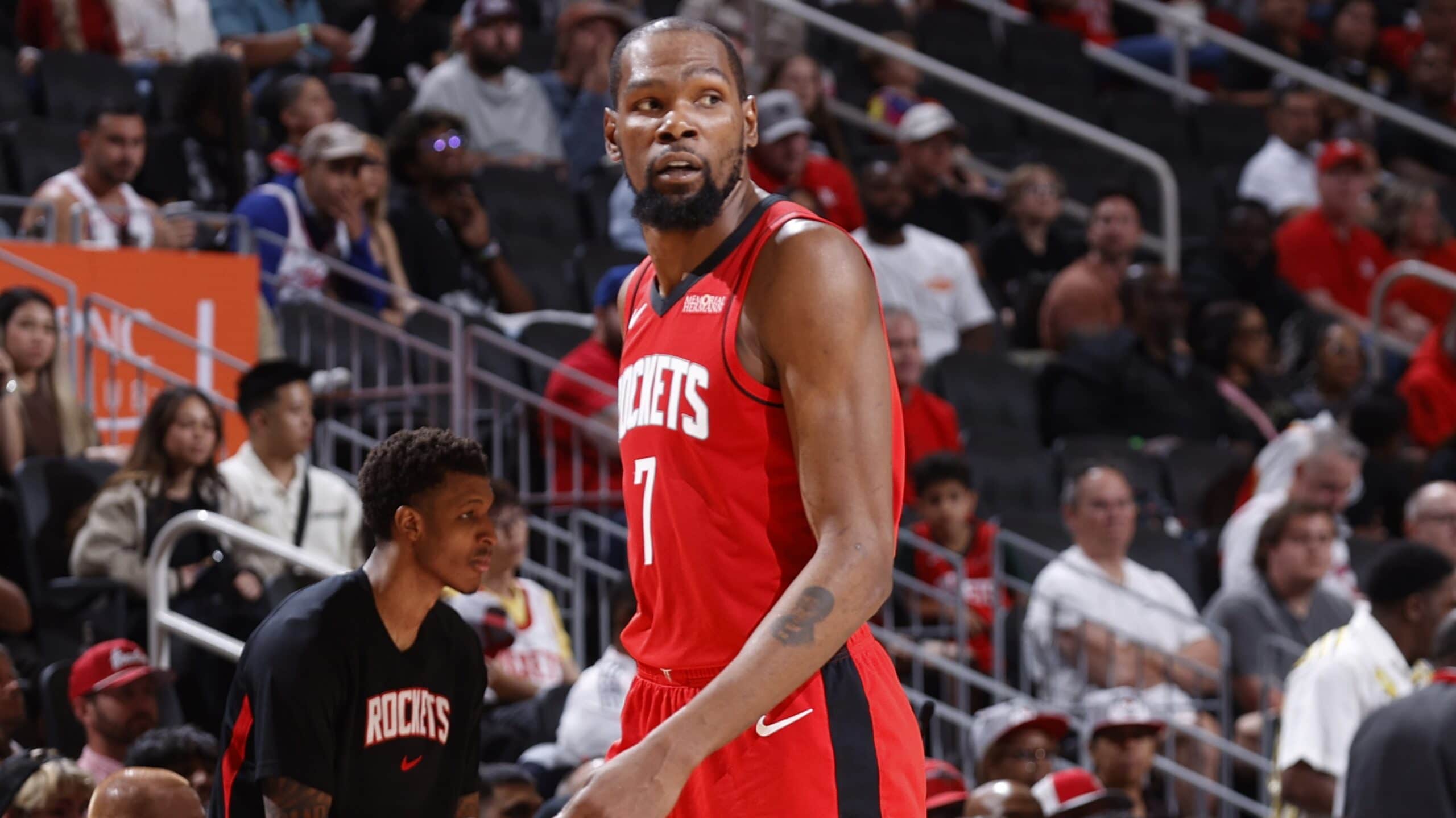 Live Updates: Hawks vs. Rockets | Kevin Durant chases Michael Jordan