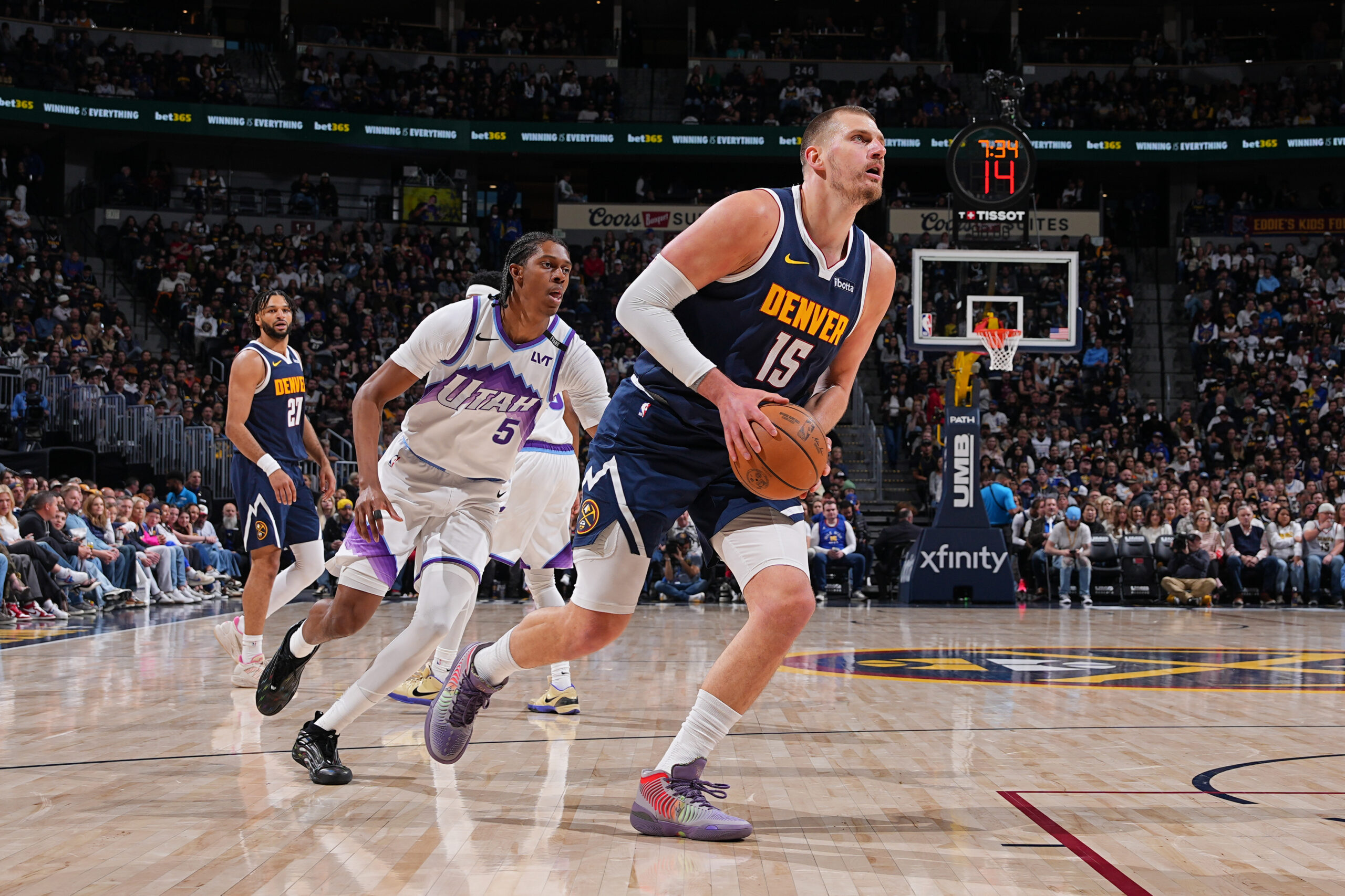 Jokić, Murray stuff stat sheet in win vs. Jazz