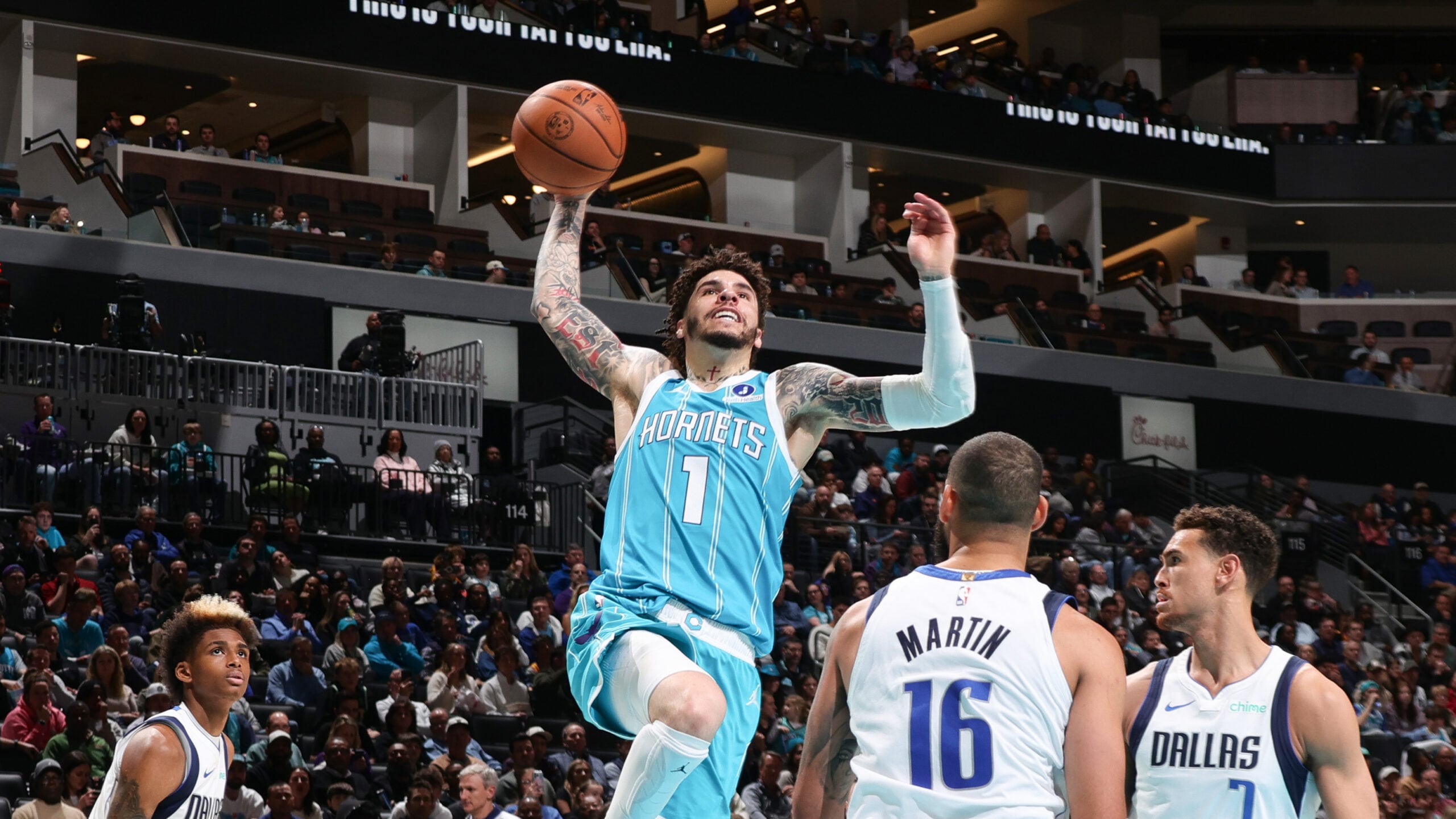 LaMelo Ball Dunks Then and Now