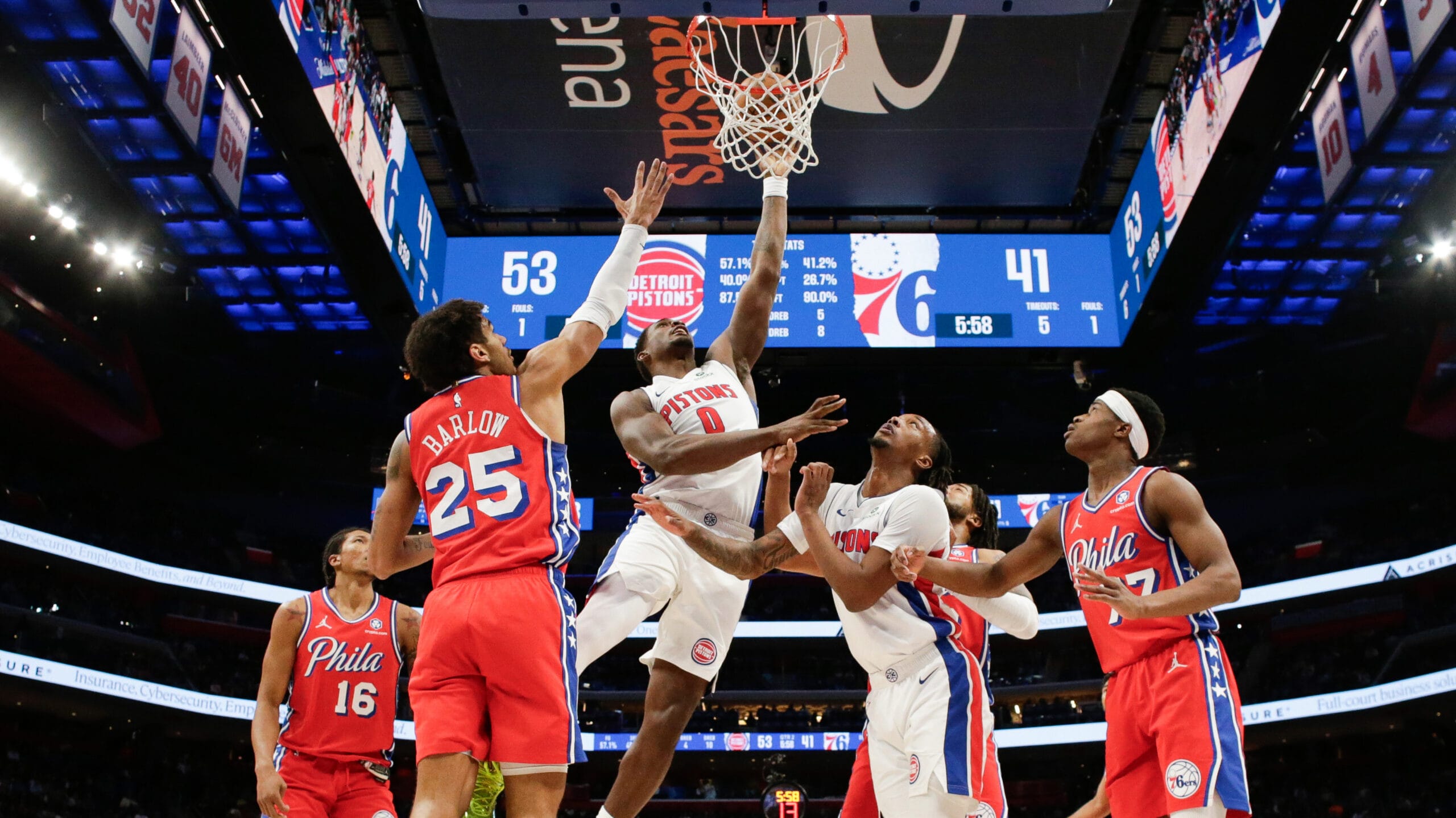 Philadelphia 76ers vs Detroit Pistons Mar 12, 2026 Box Scores | NBA.com