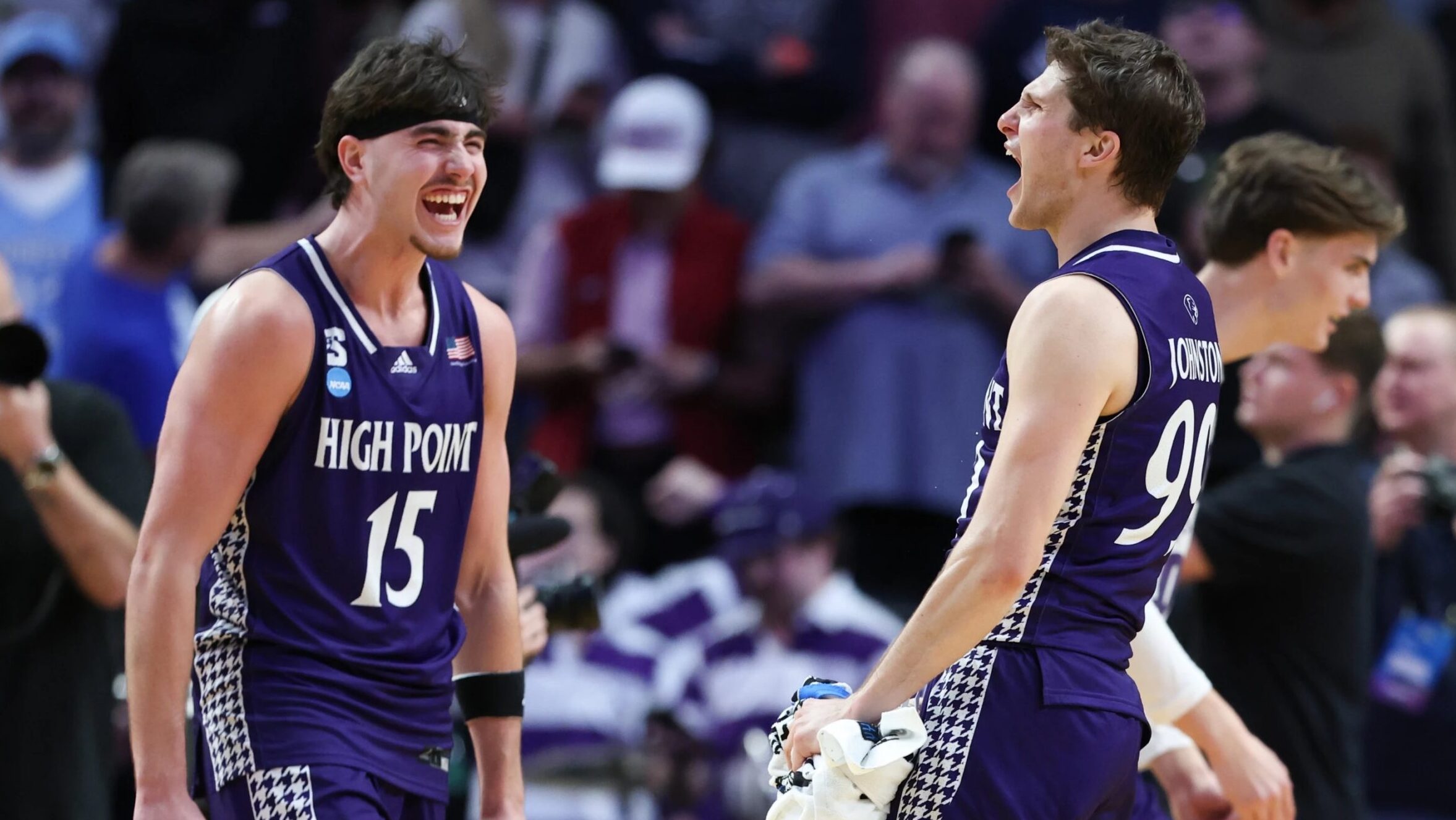 High Point stuns Wisconsin in March Madness on Chase Johnston’s first 2-point basket of season