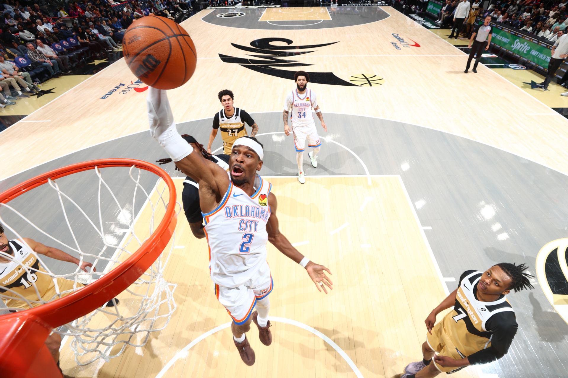 Thunder win streak up to 11, SGA drops 40 on Wizards