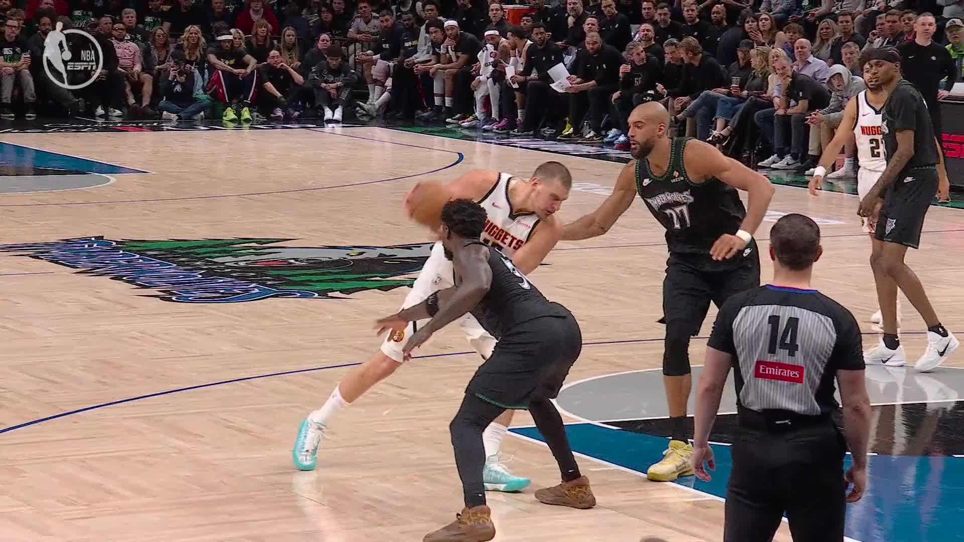 3-pointer by Nikola Jokić