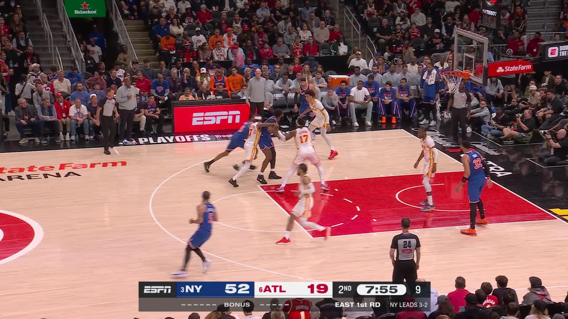 3-pointer by Josh Hart