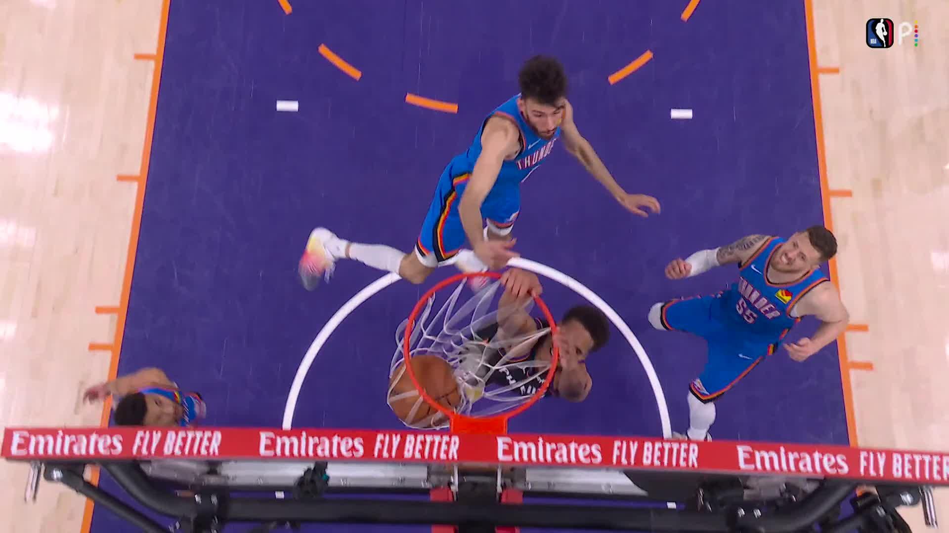 Oso Ighodaro throws it down