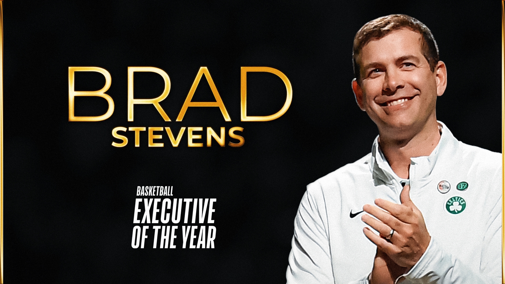 Celtics' Brad Stevens named NBA Basketball Executive of the Year