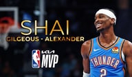 Shai Gilgeous-Alexander becomes the 14th player to win back-to-back Kia NBA MVPs