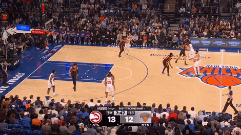 Jalen Brunson face-up jumper vs. CJ McCollum