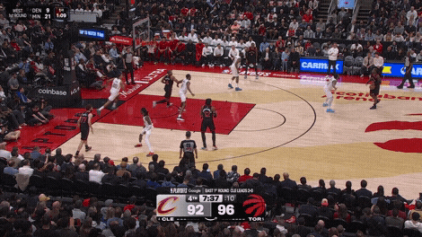 RJ Barrett cut behind James Harden