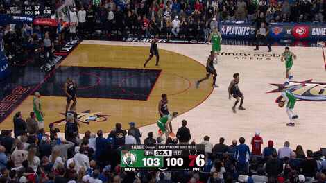 Jayson Tatum 3-pointer over Adem Bona