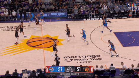 Shai Gilgeous-Alexander pull-up jumper vs. Grayson Allen