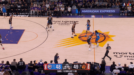 Shai Gilgeous-Alexander pull-up jumper vs. Devin Booker