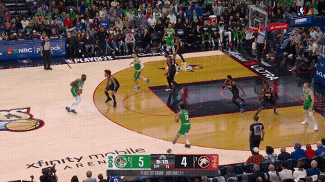 Jayson Tatum isolation vs. Paul George