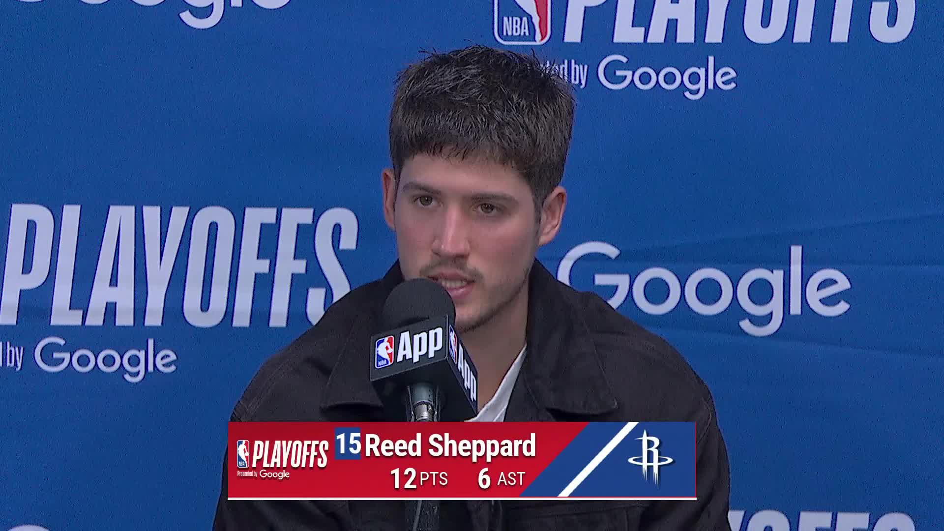 HOU 99, LAL 93: Reed Sheppard Postgame Media Availability