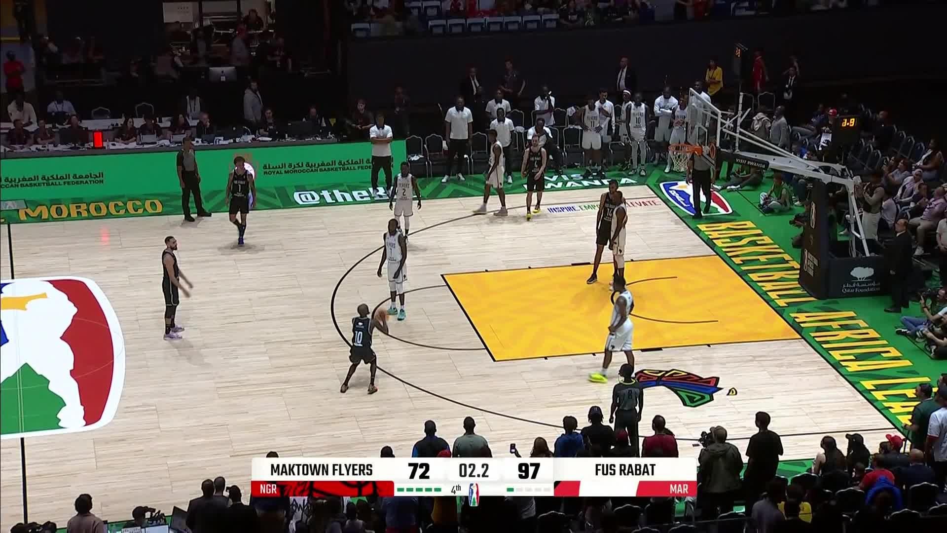 Maktown Flyers Nigeria vs. Fath Union Sports De Rabat - Game Highlights