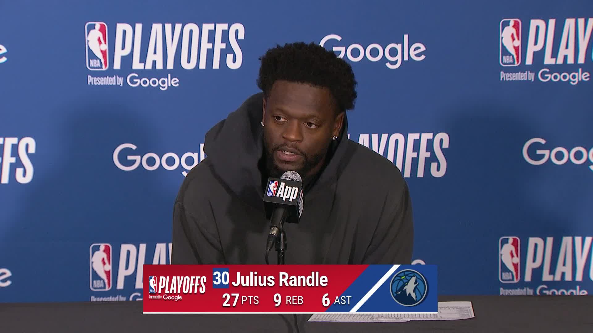 DEN 125, MIN 113: Julius Randle Postgame Media Availability