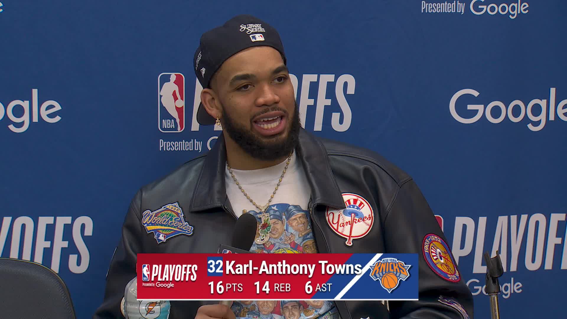 NYK 126, ATL 97: Karl-Anthony Towns Postgame Media Availability