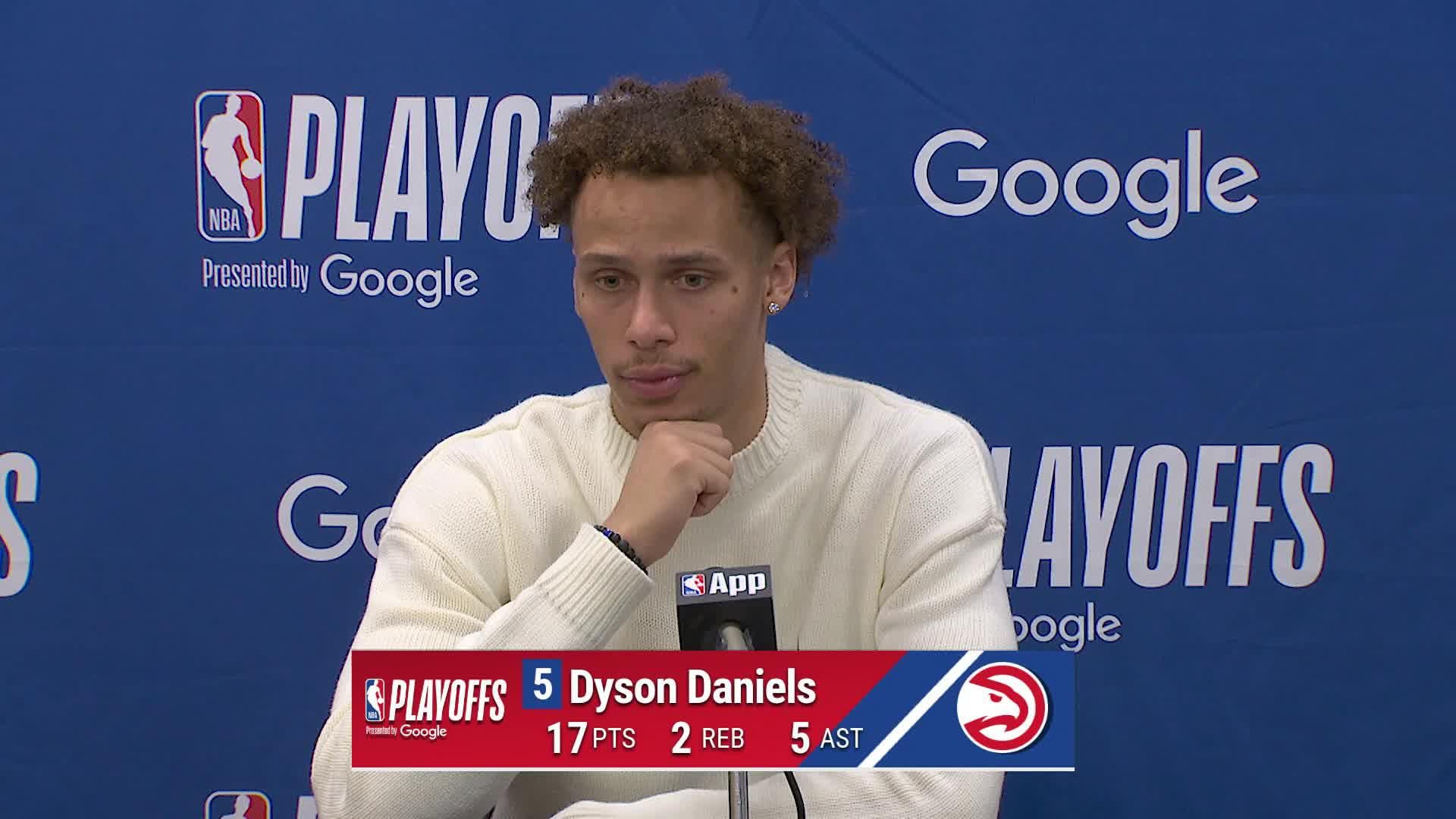 NYK 126, ATL 97: Dyson Daniels Postgame Media Availability