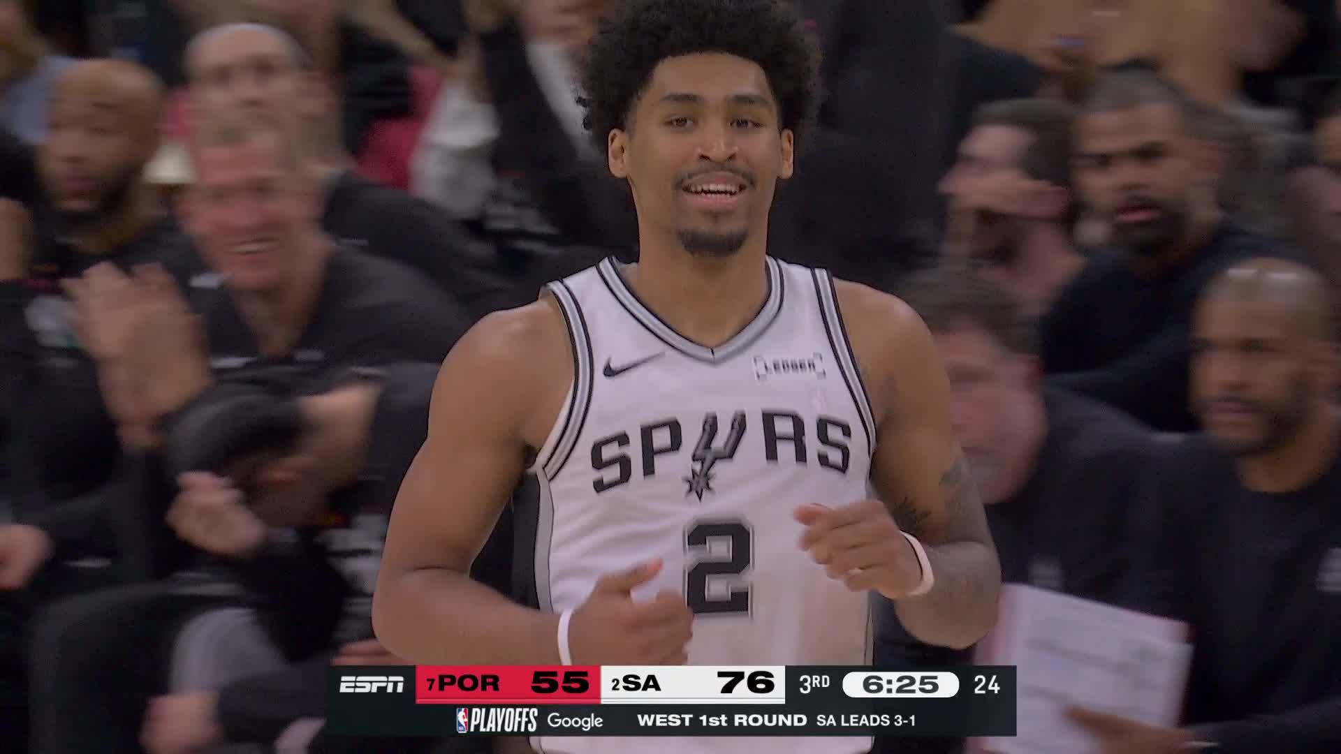3-pointer by Dylan Harper