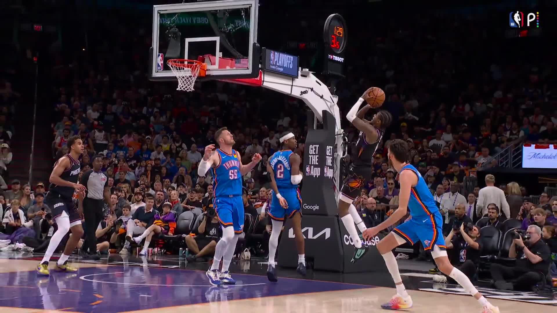 Phoenix Suns vs. Oklahoma City Thunder - 1st Half Highlights