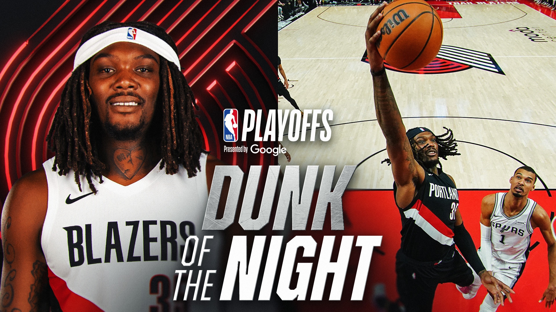 Dunk of the Night: Robert Williams III - Apr. 26