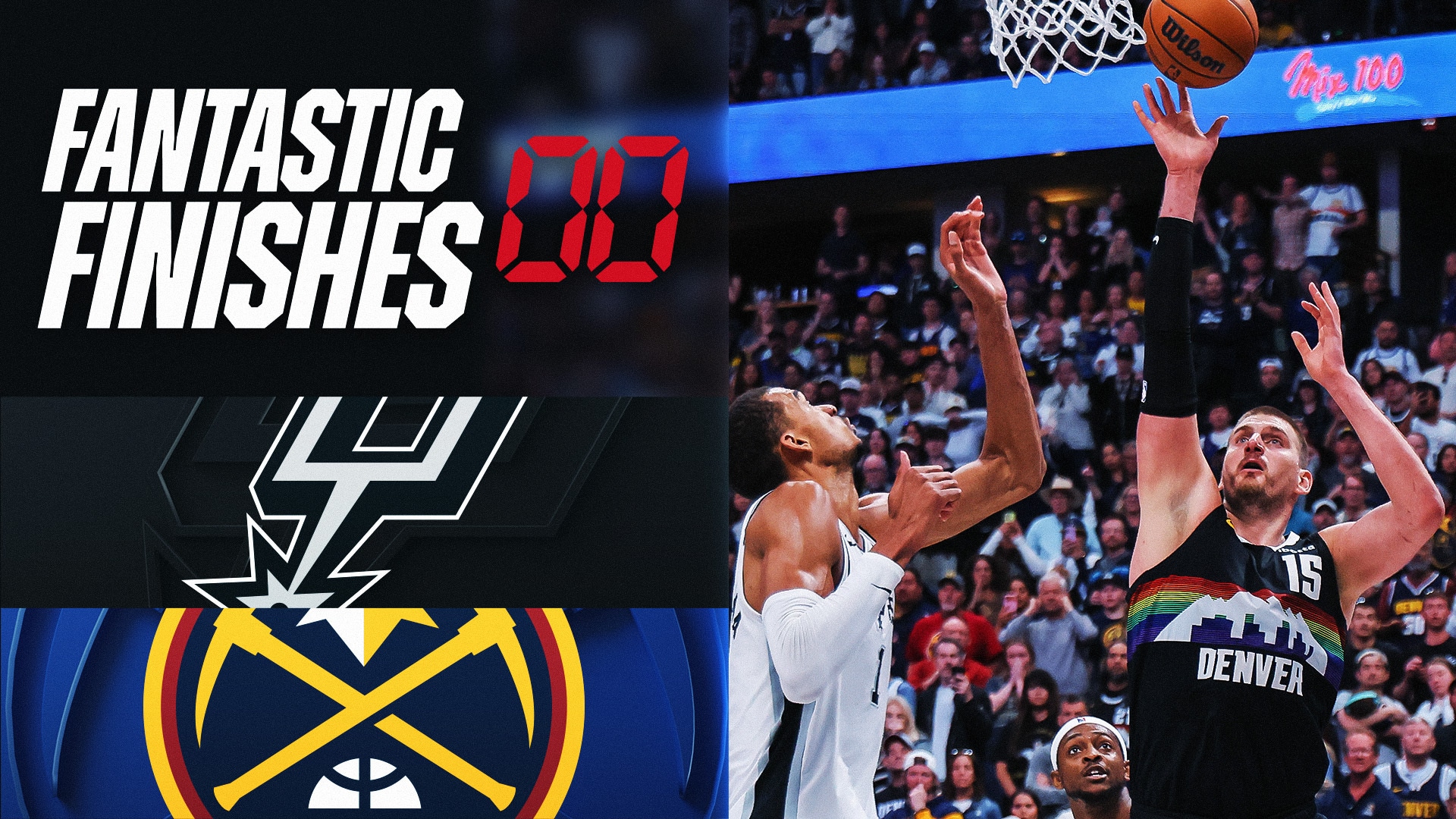 Fantastic Finish: Nuggets rally from 20-point deficit vs. Spurs