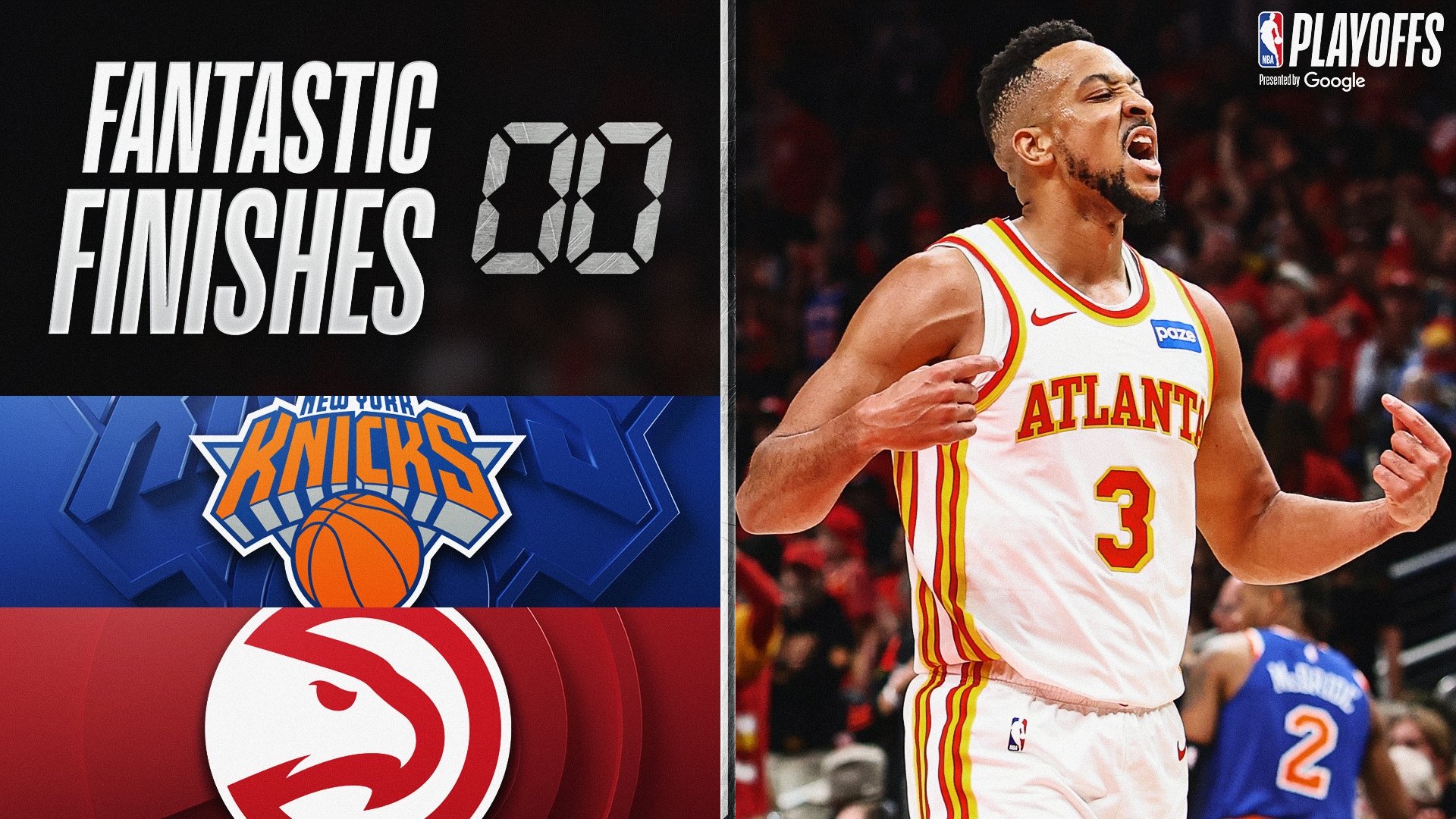 Fantastic Finish: Hawks hold on in final seconds for 2-1 series lead