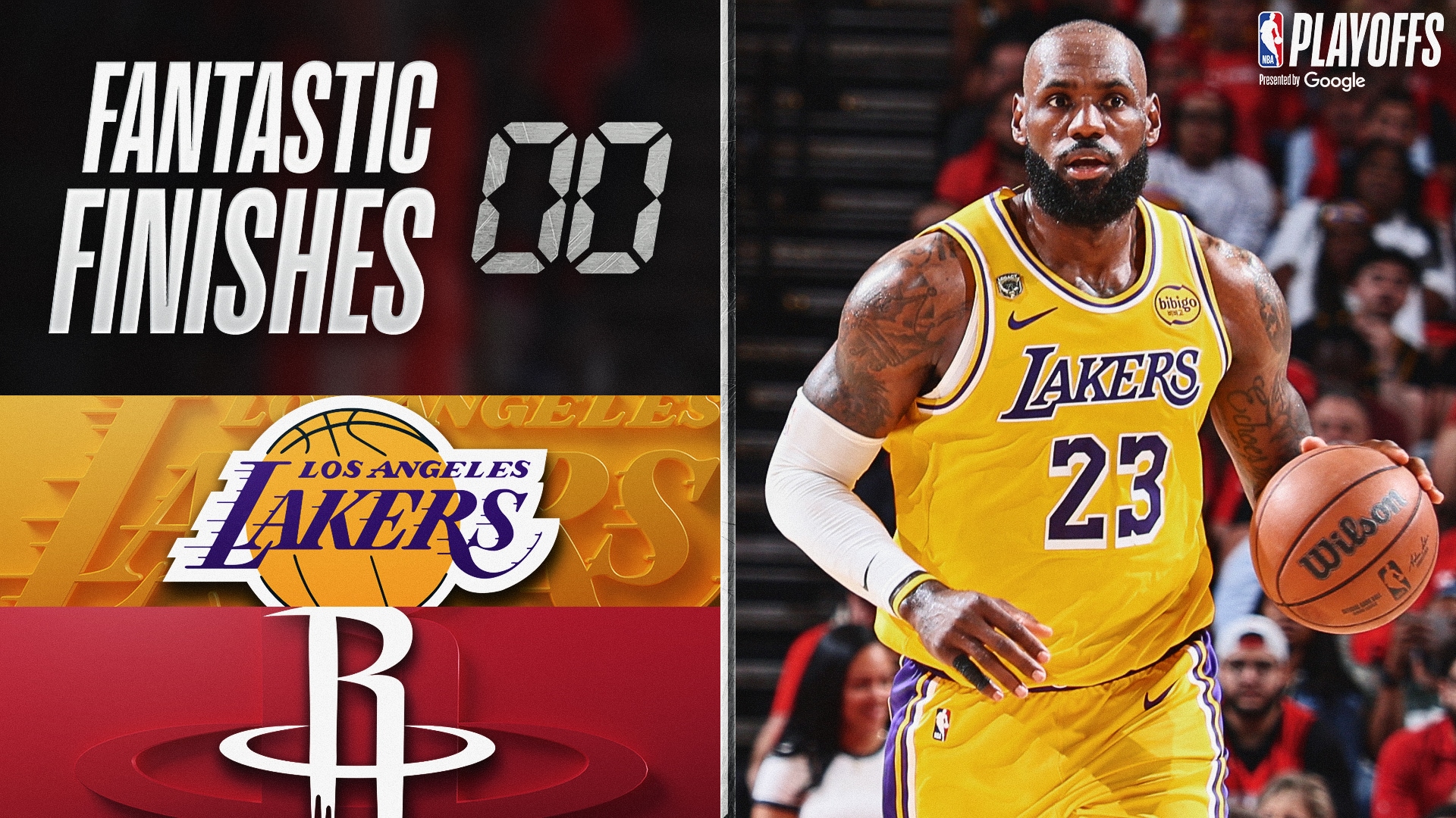 Fantastic Finish: LeBron, Lakers prevail in OT for 3-0 series lead