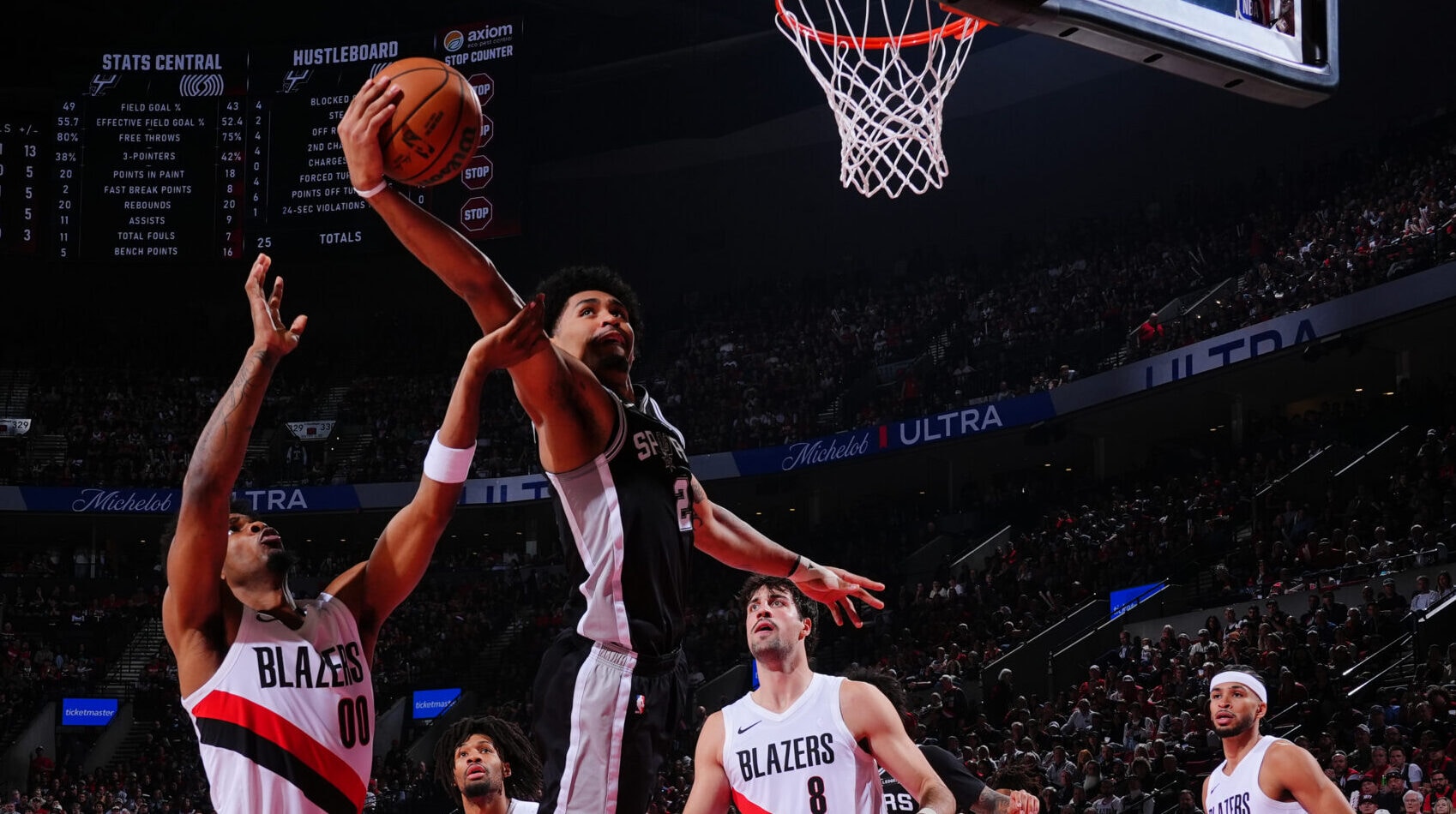4 takeaways: Dylan Harper's career night spurs San Antonio comeback over Blazers Game 3