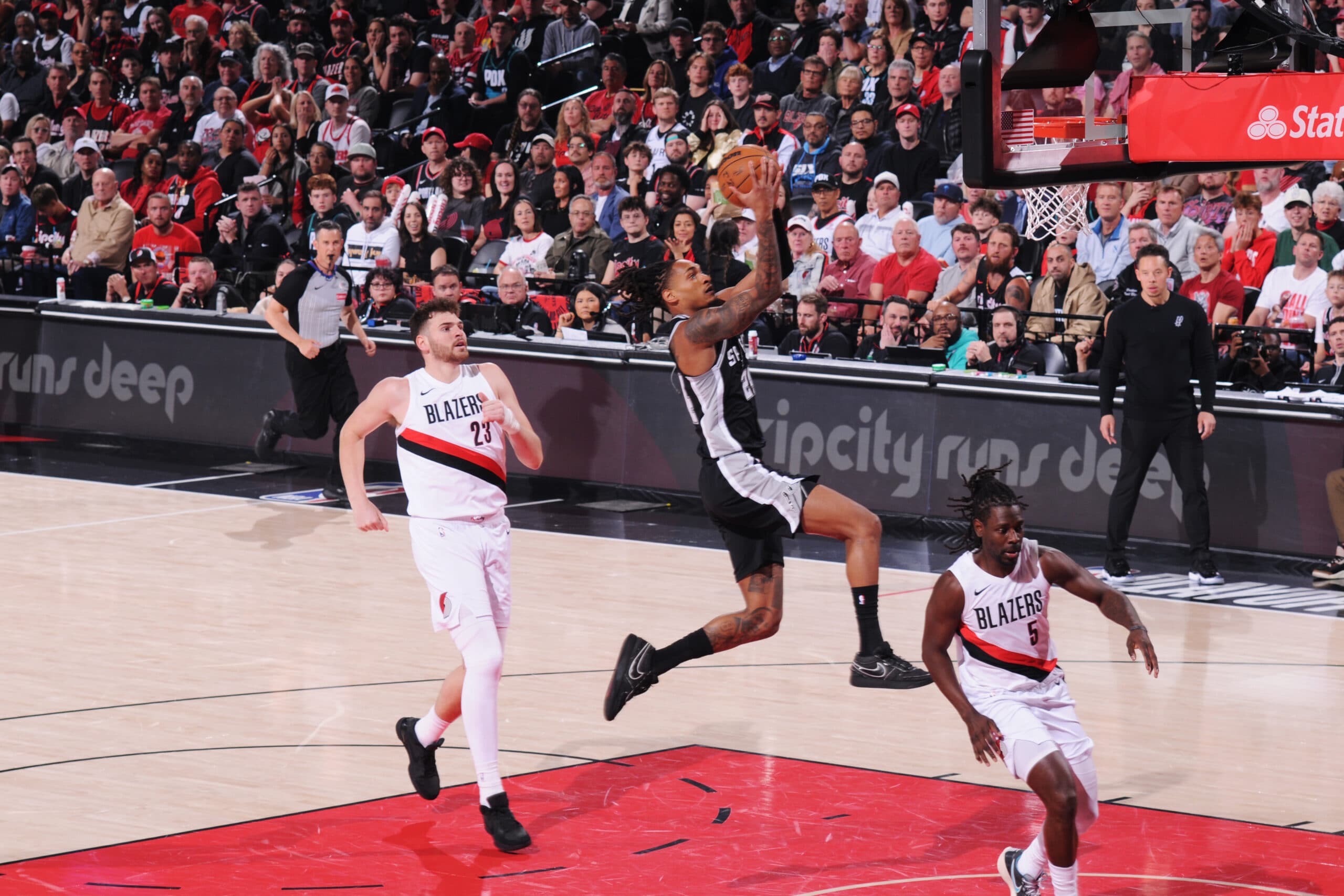 Stephon Castle Mic'd Up vs. POR in Game 4