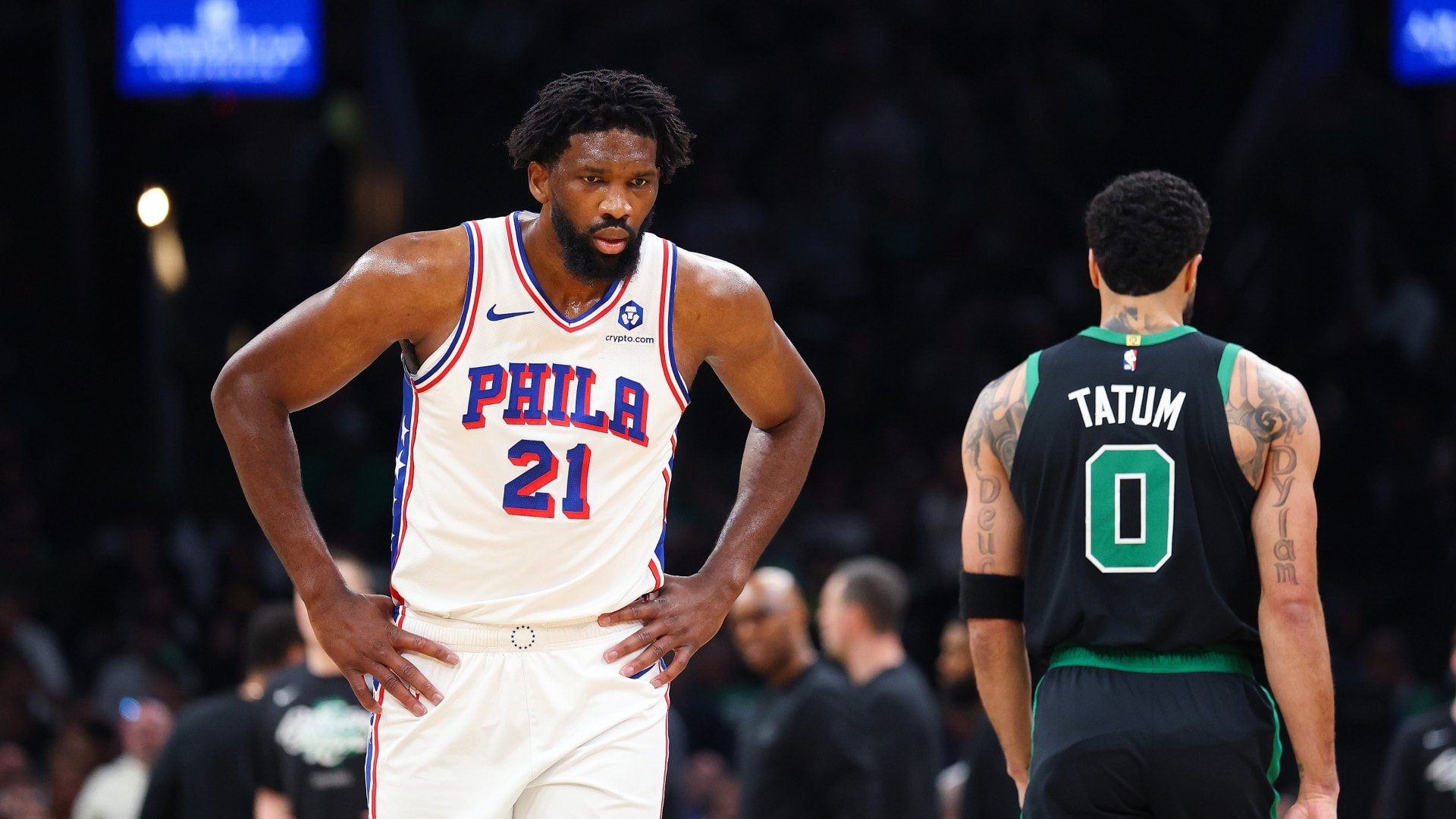 Embiid, 33 Points and 8 Assists, Leads 76ers Past Celtics 113-97 to Stave Off Elimination — image 1