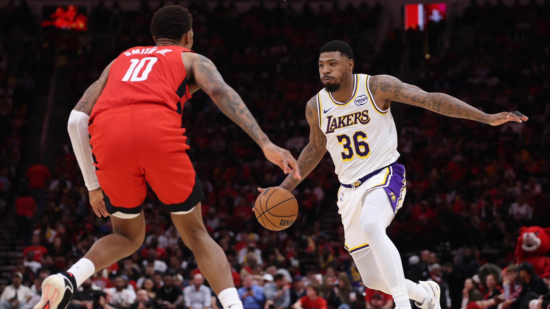 NBA announces fines for Lakers guards Marcus Smart, Luke Kennard