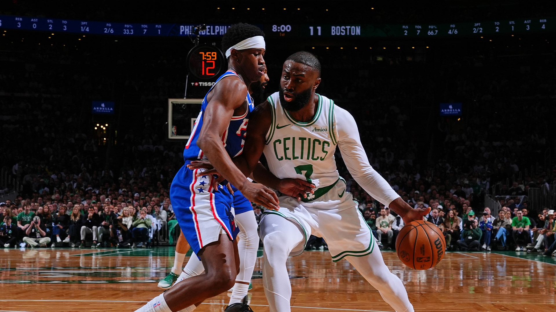 Philadelphia 76ers vs Boston Celtics Apr 19, 2026 Box Scores | NBA.com