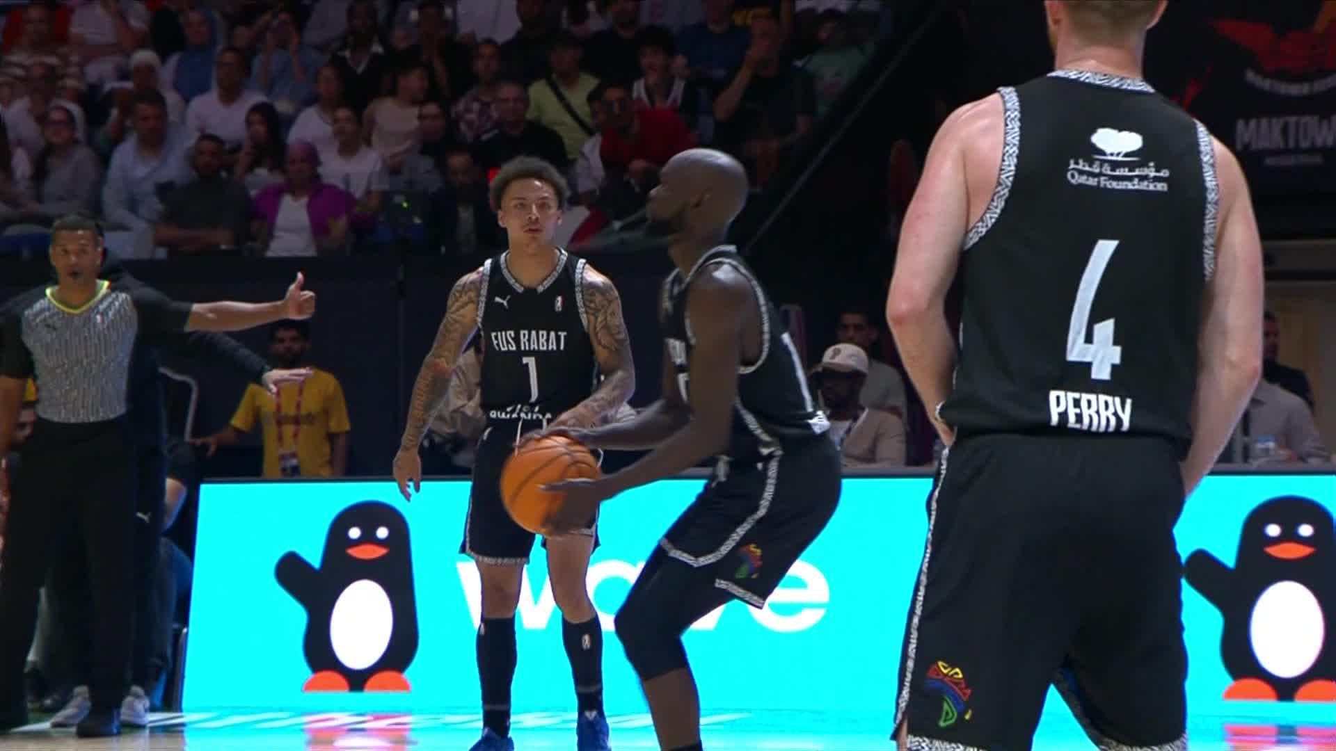 Amadou Abdoulaye Harouna with 6 3-pointers vs. Maktown Flyers Nigeria