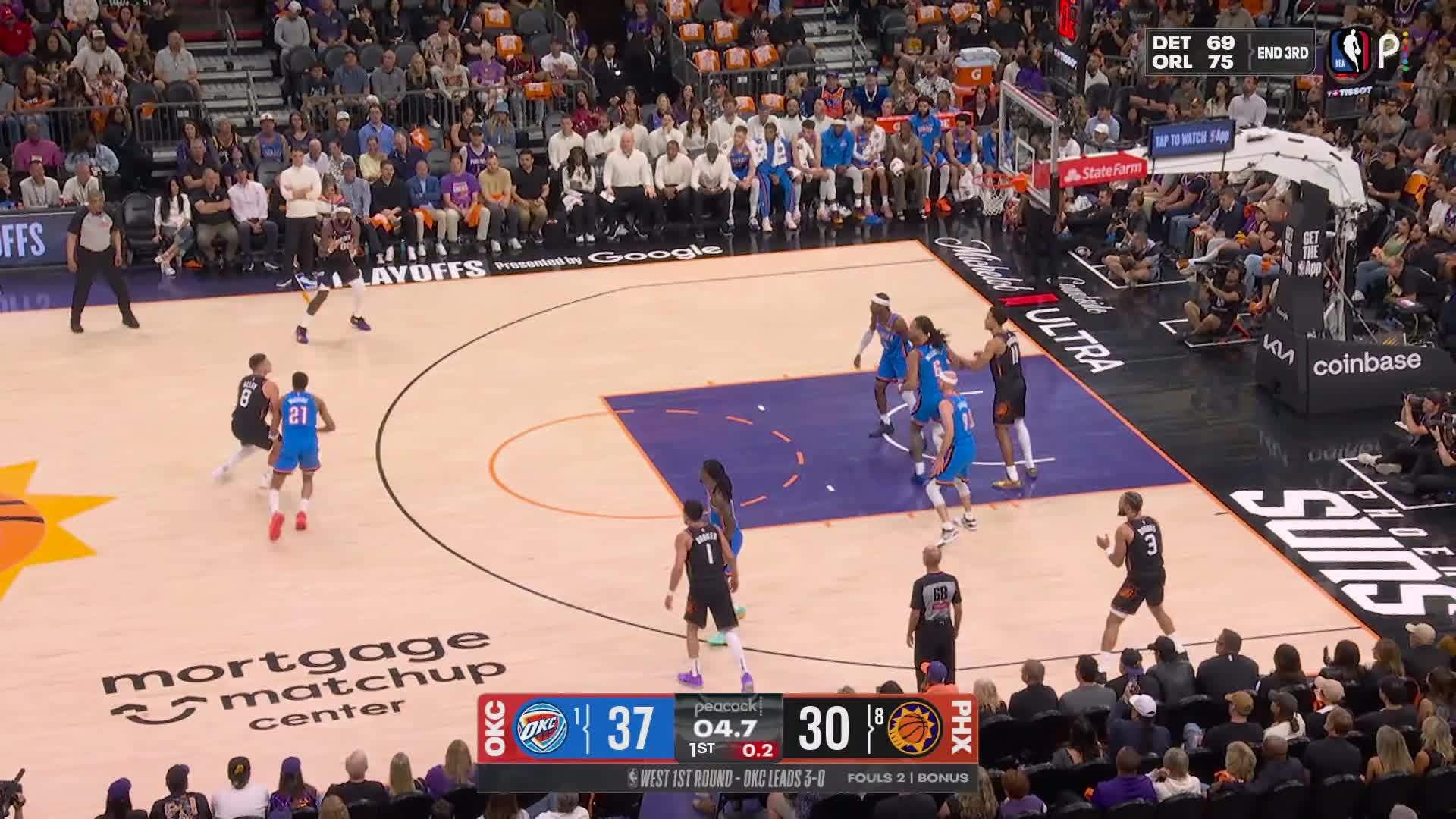 Grayson Allen from deep!