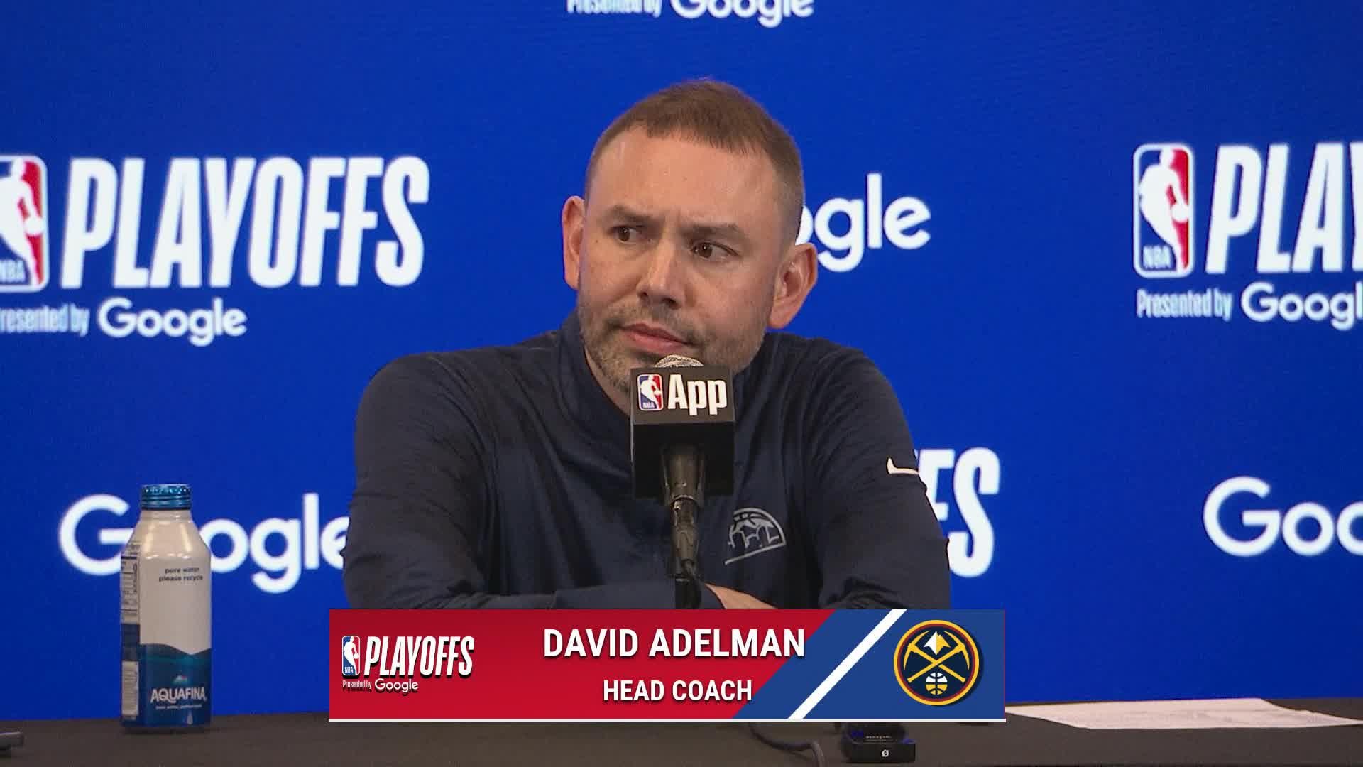 DEN 125, MIN 113: Nuggets coach David Adelman Postgame Media Availability