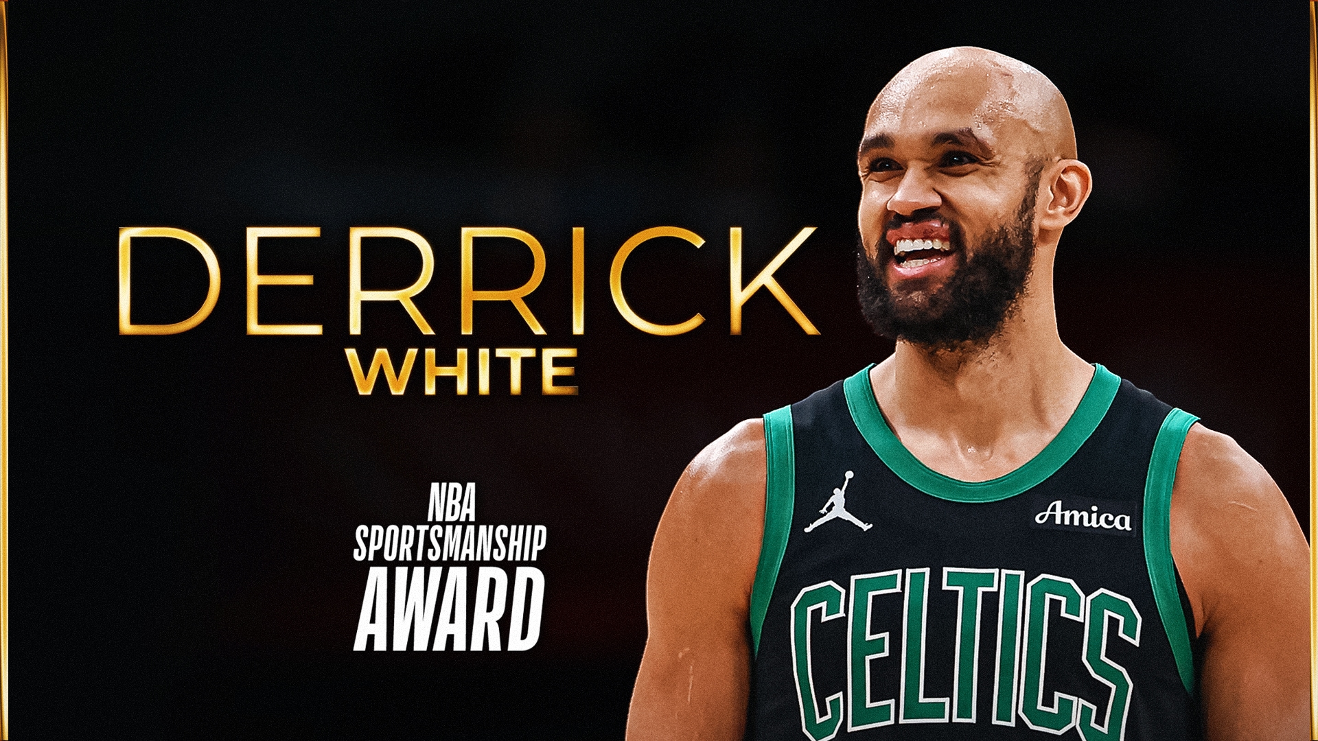 Derrick White wins 2025-26 NBA Sportsmanship Award