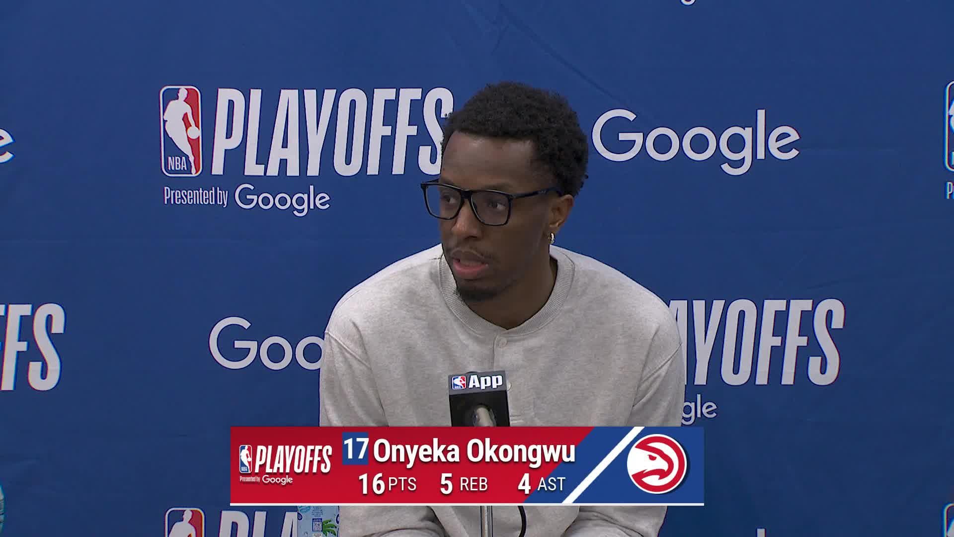 NYK 126, ATL 97: Onyeka Okongwu Postgame Media Availability