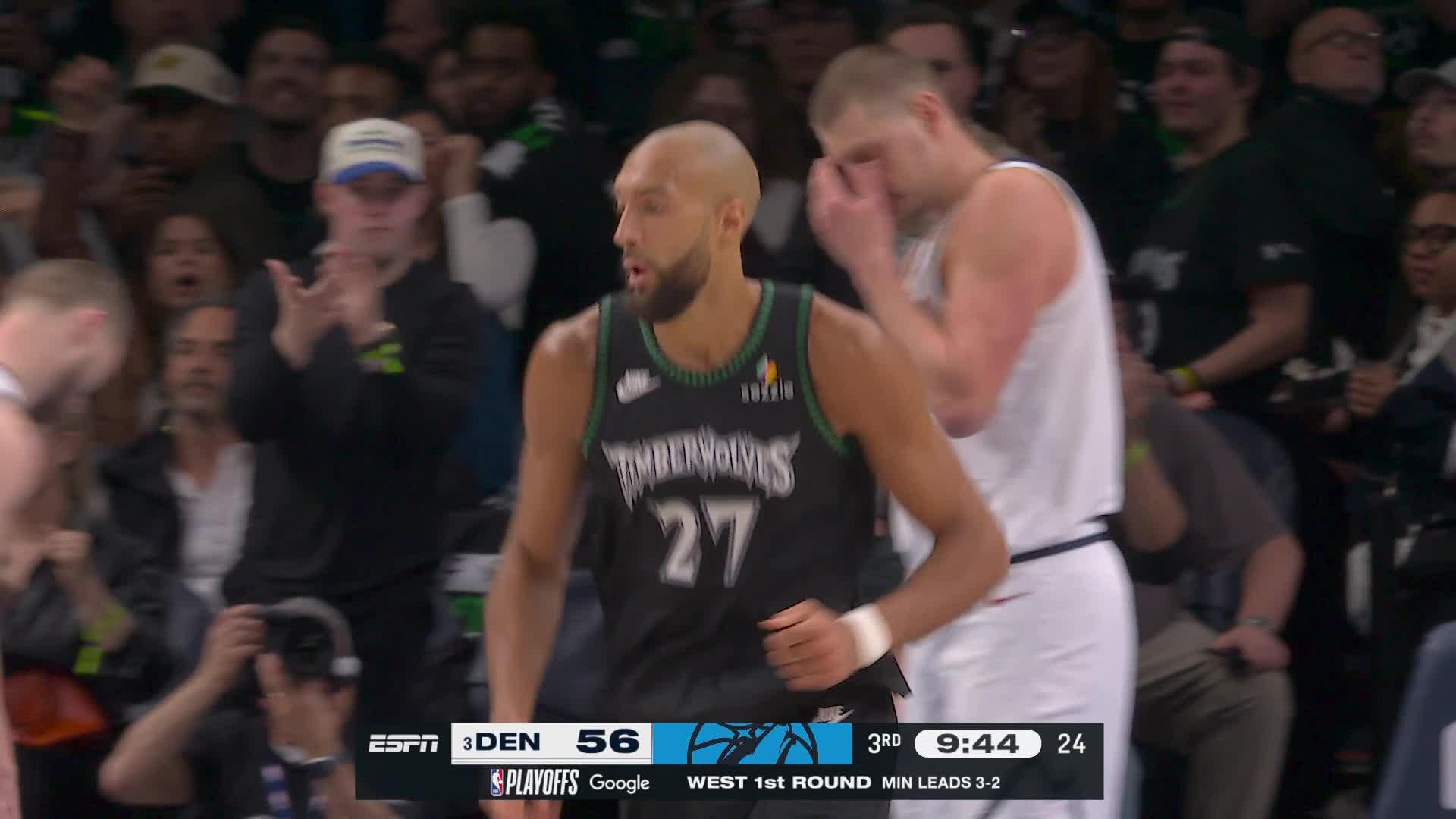 Dunk by Rudy Gobert
