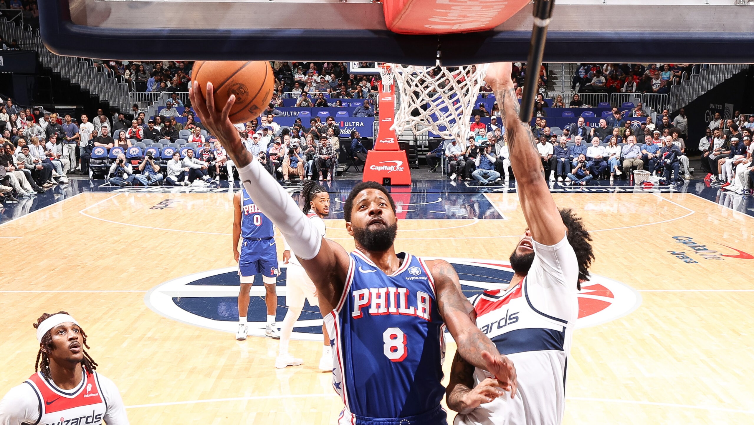 Paul George drops season-high 39 points vs. Wizards